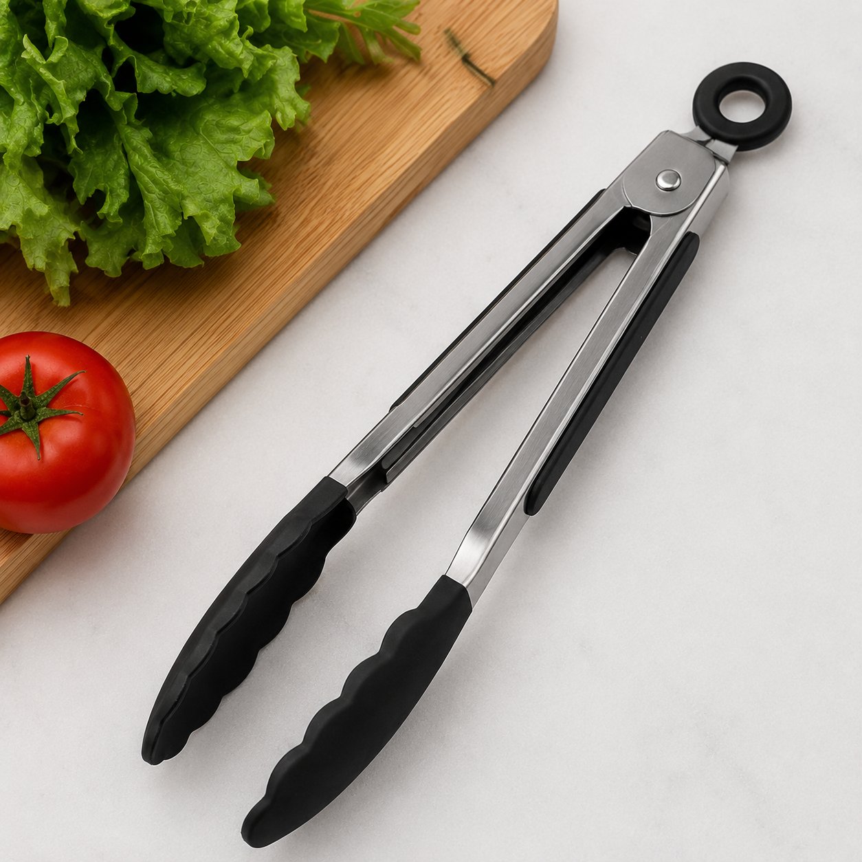 Professional kitchen tongs